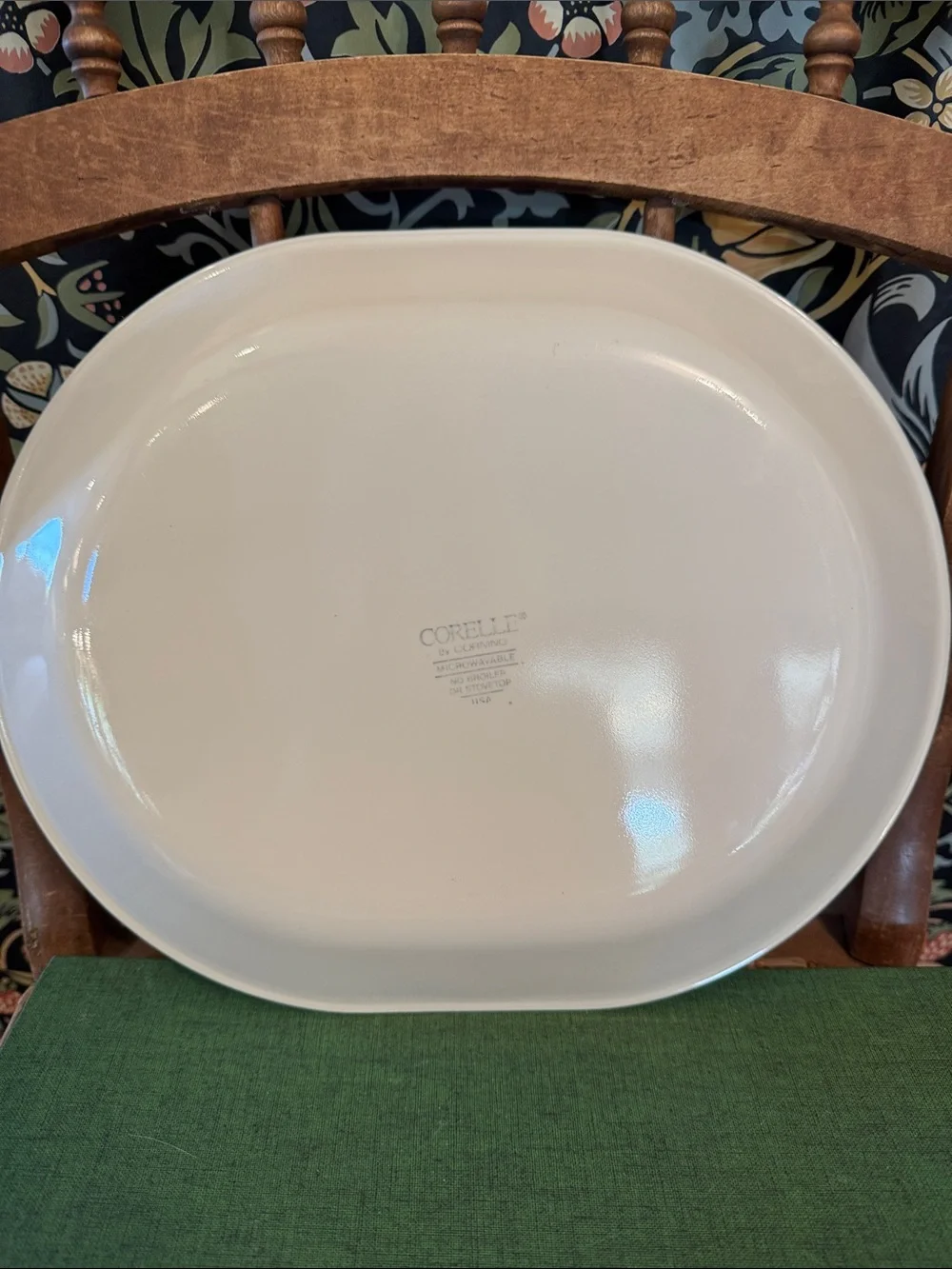 Corelle Sandstone Oval Serving Platter by Corning